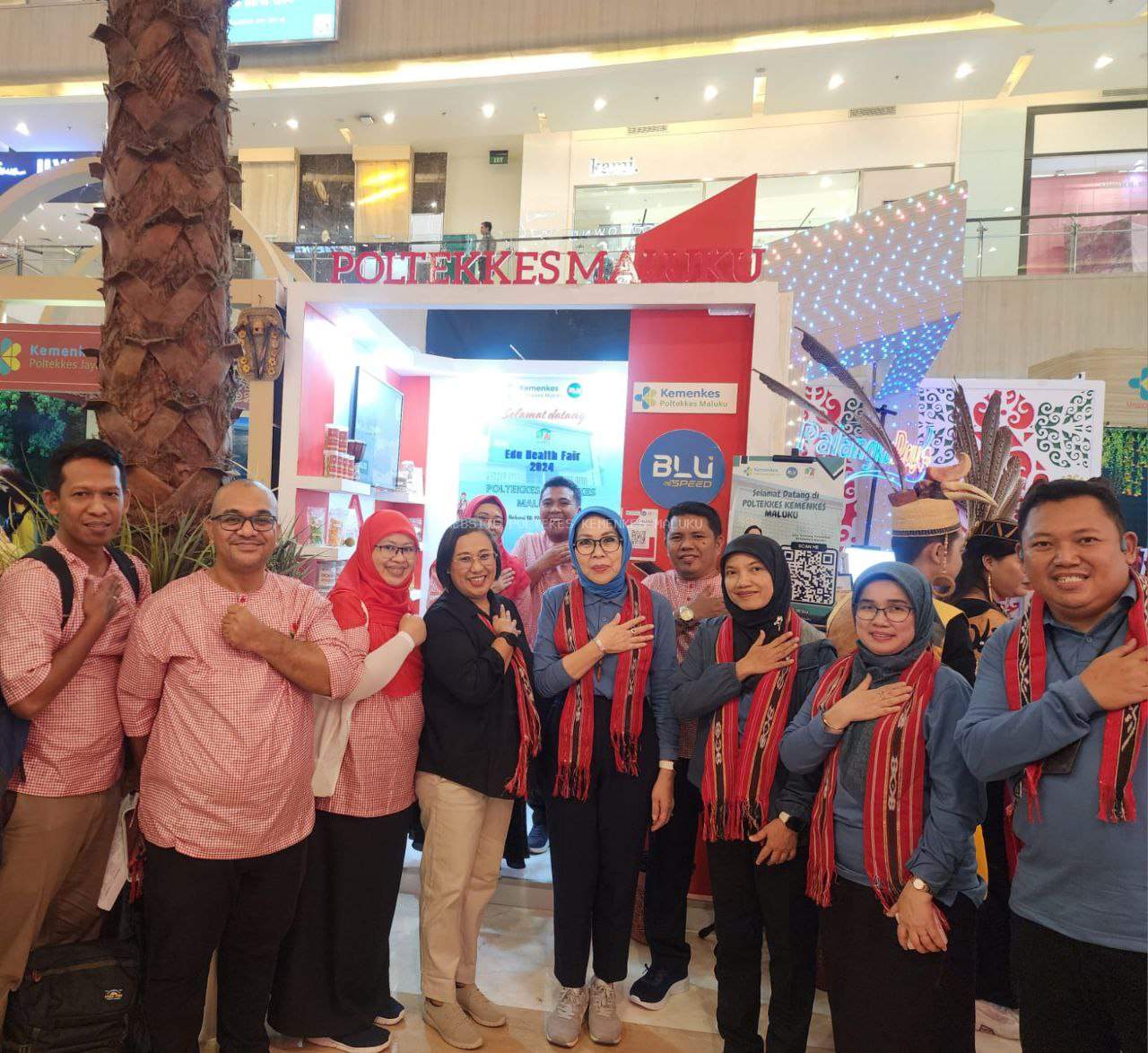 POLTEKKES MALUKU IKUT SERTA KEGIATAN EDU HEALTH FAIR 2024