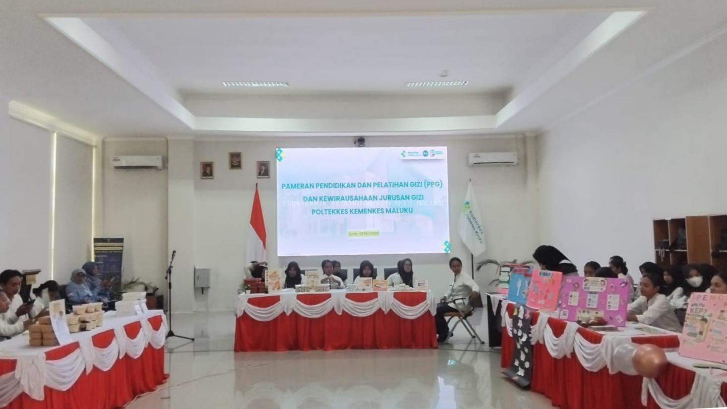 Jurusan Gizi Poltekkes Kemenkes Maluku Gelar Pameran Pendidikan, Pelatihan Gizi, dan Kewirausahaan